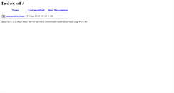 Desktop Screenshot of intimmabs.oxfordjournals.org