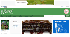 Desktop Screenshot of aob.oxfordjournals.org