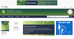 Desktop Screenshot of aobpla.oxfordjournals.org